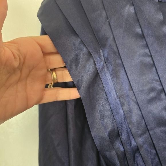 Victoria's Secret Jumpsuit Lingerie M/L Vintage Gold Label VNeck Wide Leg Satiny - Picture 13 of 14